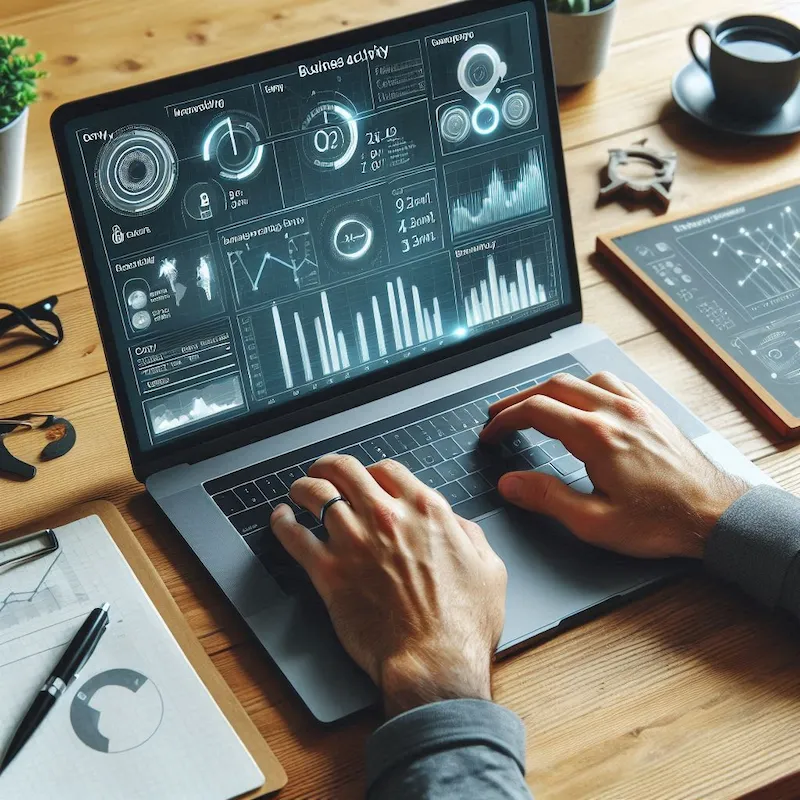 Dashboard de control de actividad